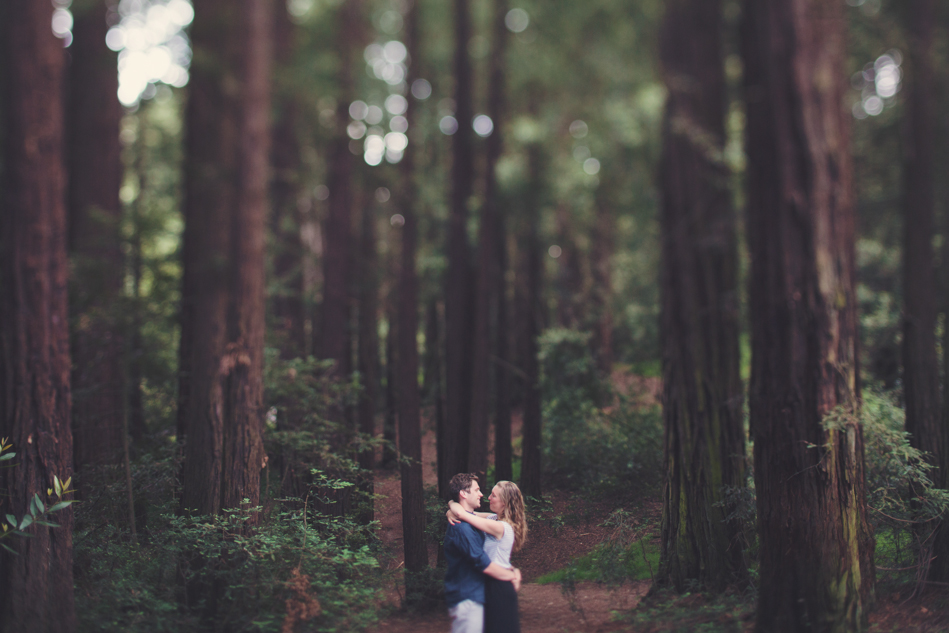 Engagement Session in Berkeley Redwood Forrest ©Anne-Claire Brun 0008