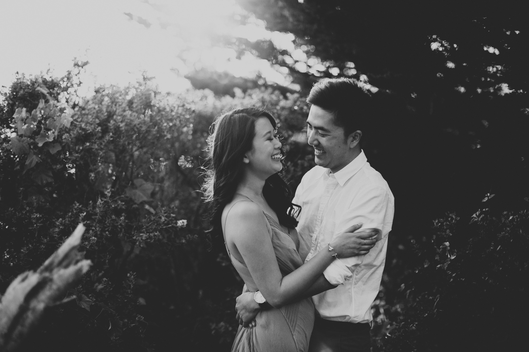 Engagement photos in Muir Woods @Anne-Claire Brun 052