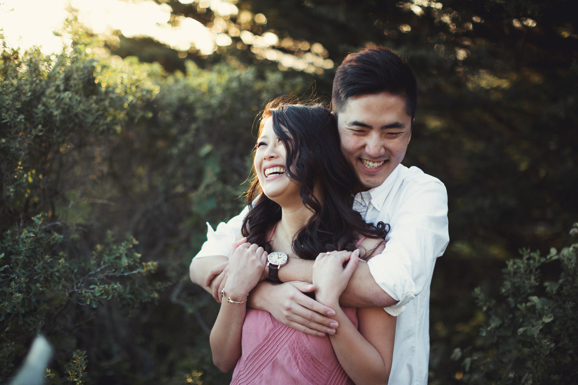 Engagement photos in Muir Woods @Anne-Claire Brun 058