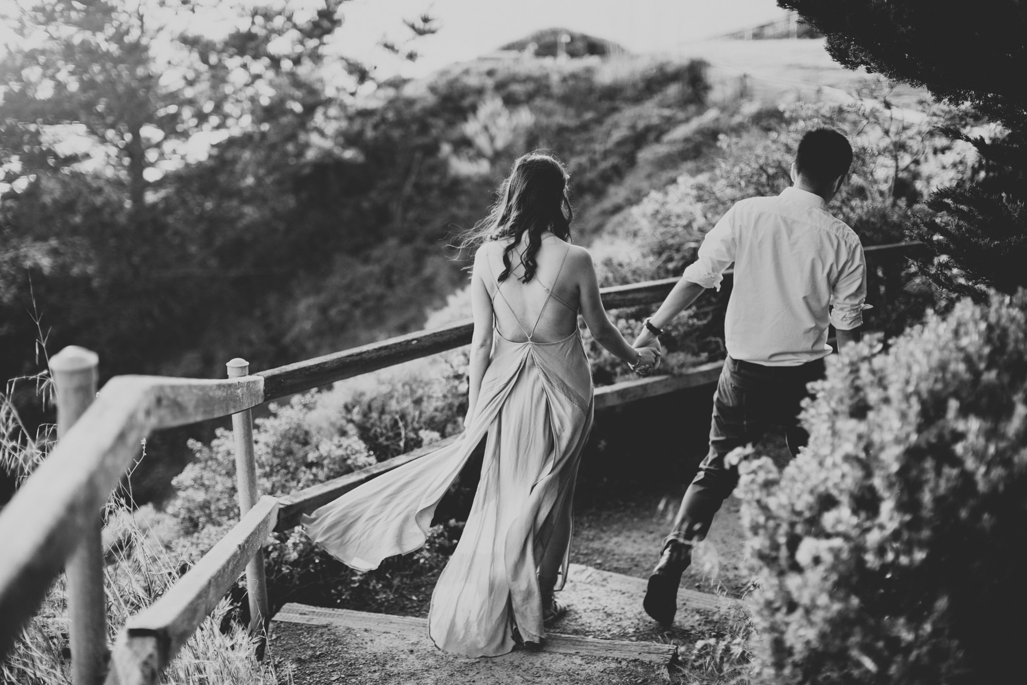 Engagement photos in Muir Woods @Anne-Claire Brun 063