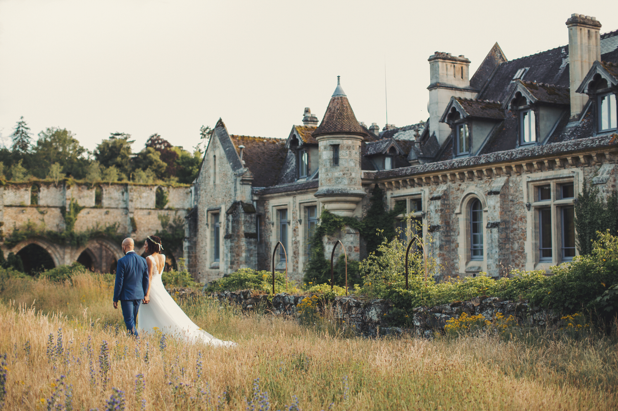  Photographe Abbaye des Vaux de Cernay mariage