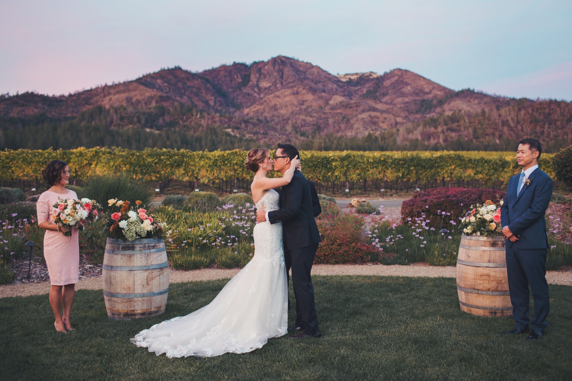 Winery wedding photographer 
